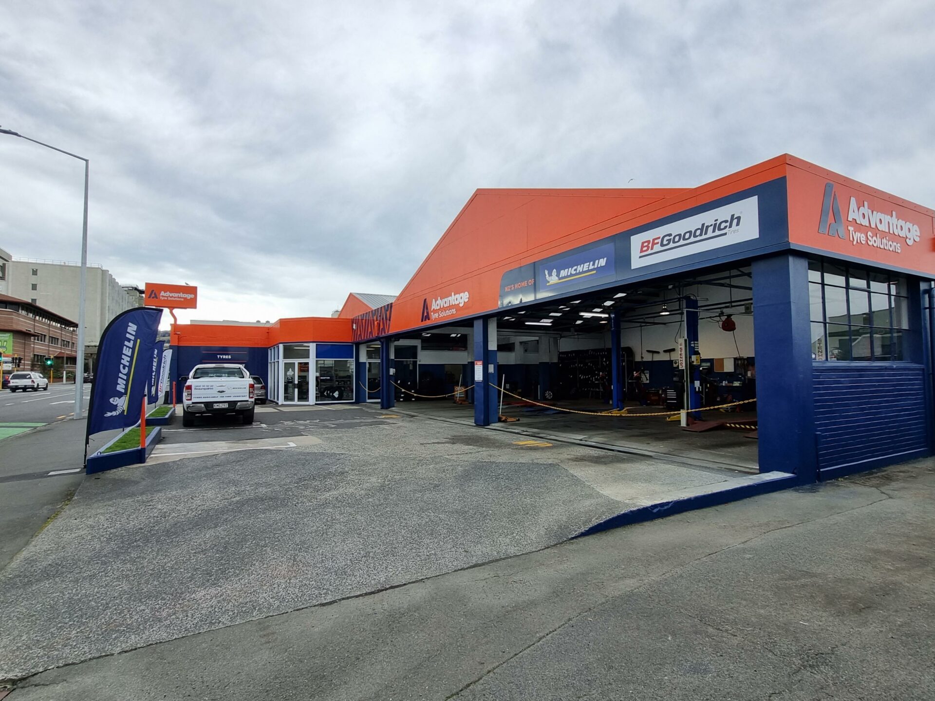Dunedin Central Tyre, Battery and Service Centre Advantage