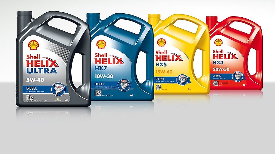Shell Helix Diesel Pack Shots