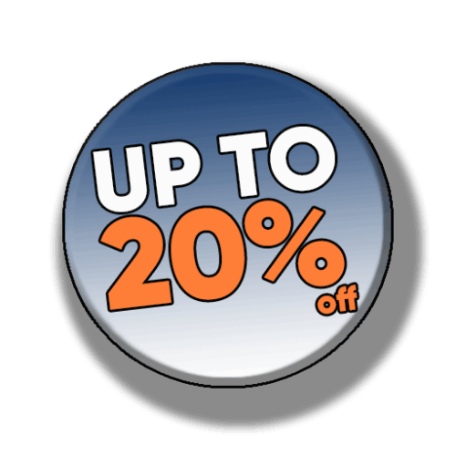 18 Inch Up to 20% Off