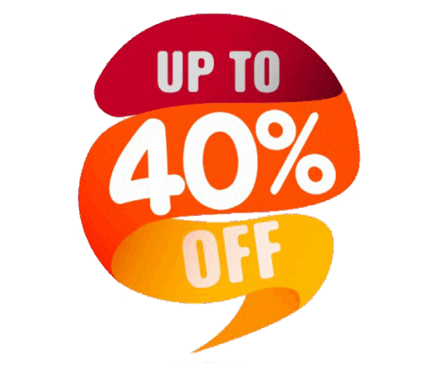 Up To 40% Off Sale
